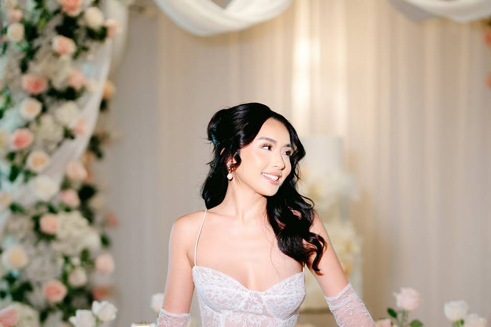 Bride & Groom Updo
