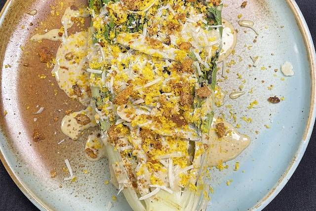 Charred Caesar Salad