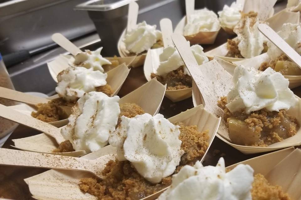 Deconstructed Apple Pie