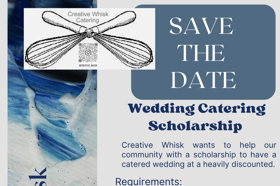 Wedding Catering Scholarship