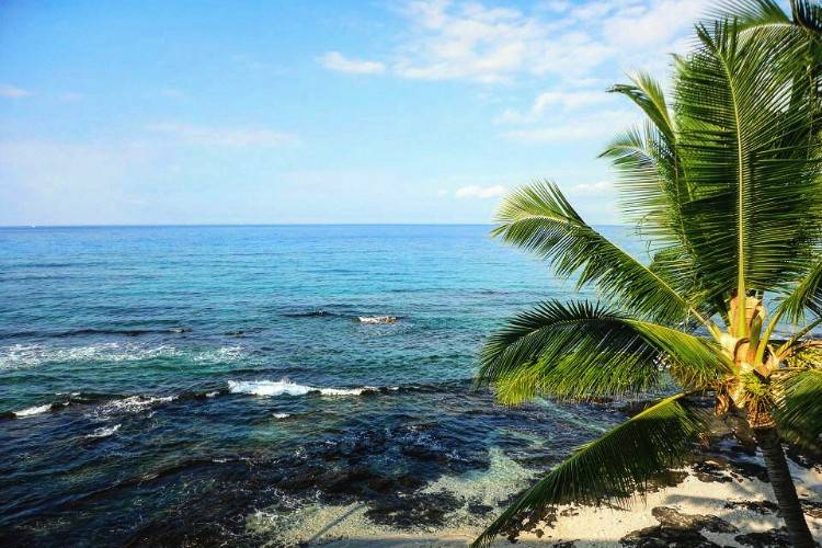 Balcony view on the Big Island