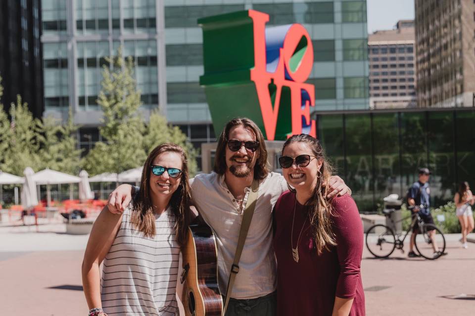 Proposal In Love Park