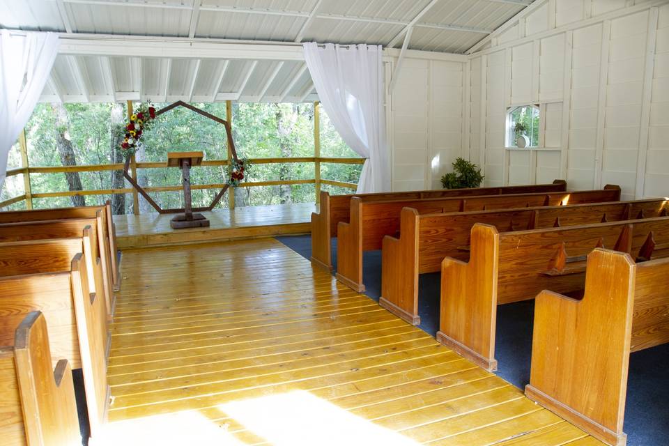 Indoor Open Air Chapel