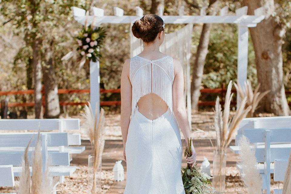 Outdoor Ceremony Boho Style