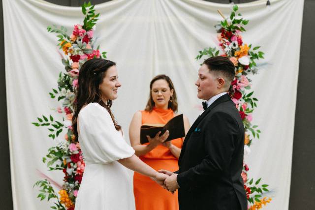 Exchanging vows