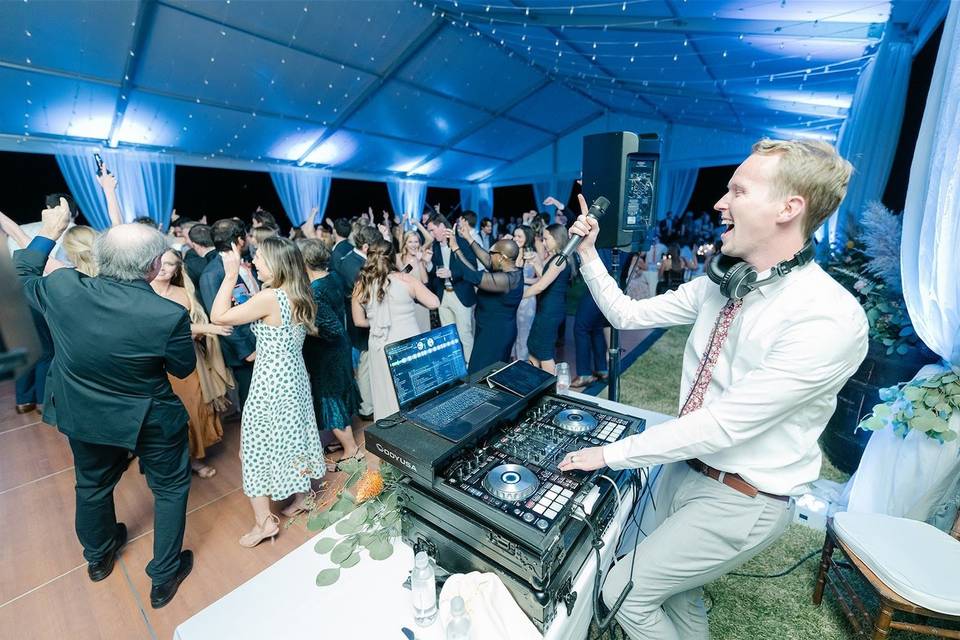 The first prom we DJ'ed!