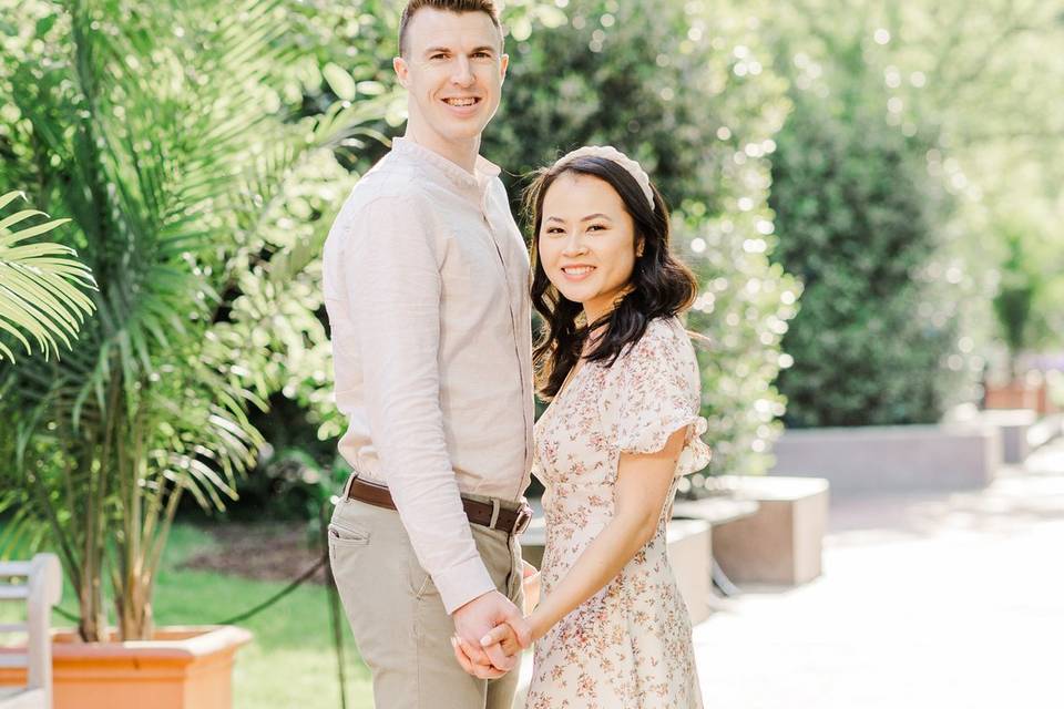 WASHINGTON DC ENGAGEMENT PHOTO