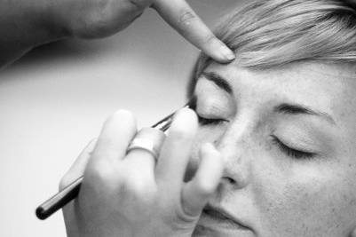 Bride getting ready for the big day!