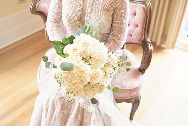 Bridal Bouquet  Designed by L.A. Flowers, Inc.Wilder Mansion ElmhurstStunning Photo Copyright Owned and Taken by Brooke Kristine Photographyhttp://www.brookekristinephotography.com