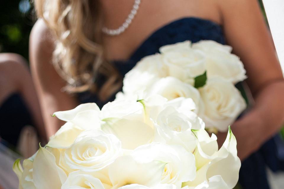Bridal BouquetDesigned by L.A. Flowers, Inc. Hotel Arista Naperville WeddingBeautiful Photo Taken by:  Jennifer Jackson Photography - http://www.jennography.net