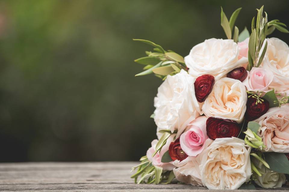 Bridal Bouquet designed by L.A. Flowers, Inc.The Morton Arboretum Wedding LisleBeautiful Photo Taken by ReinRivera Photography http://www.reinrivera.com