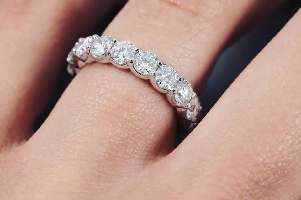 Morganite Halo Diamond Ring