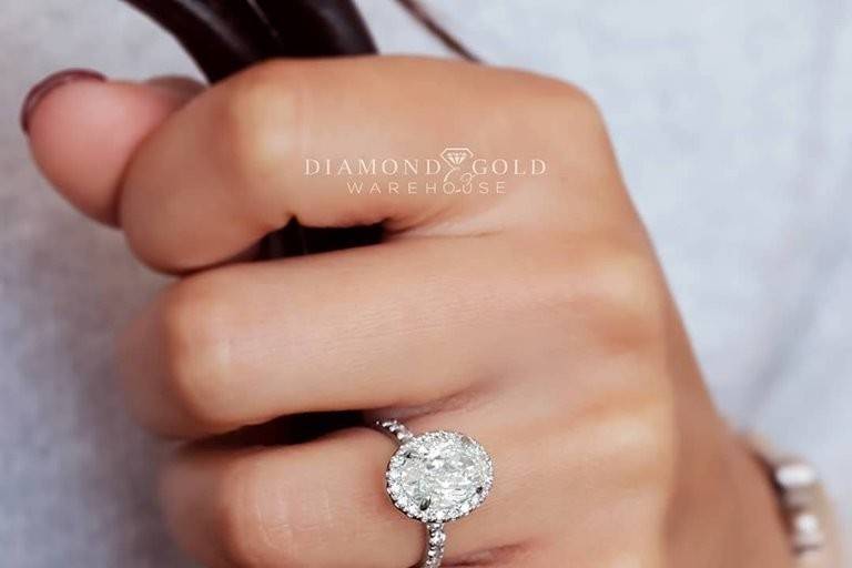 3.00ct Oval Engagement Ring