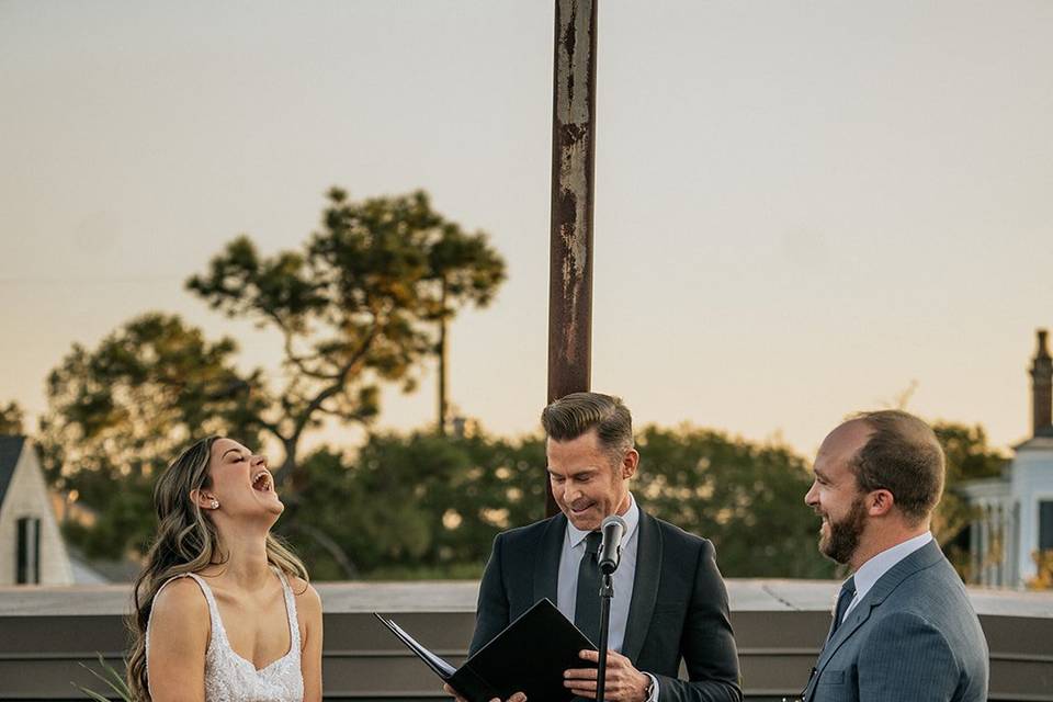 Rooftop Ceremony