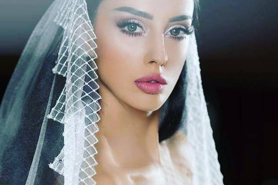 Bride's look