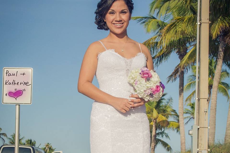 Bridal portrait