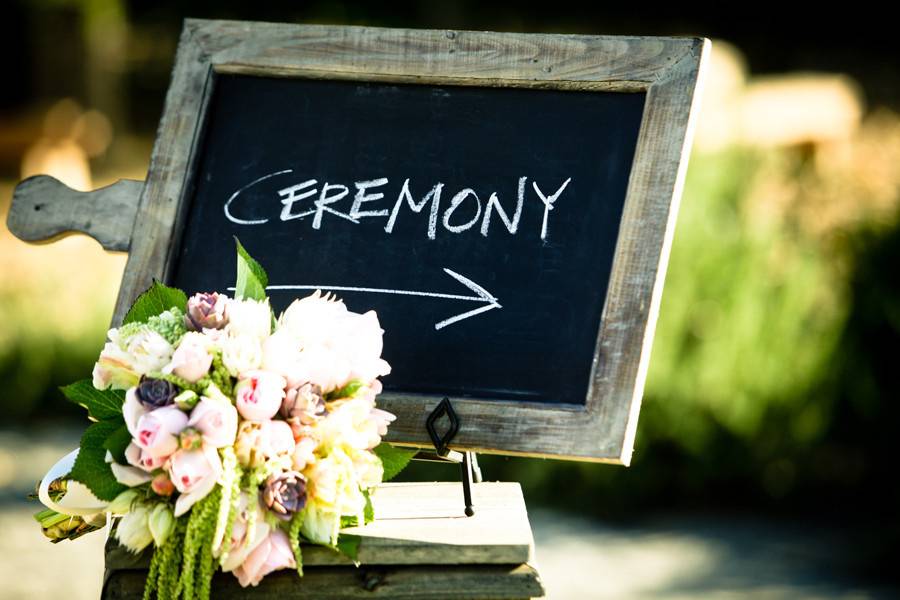 Reception table layout