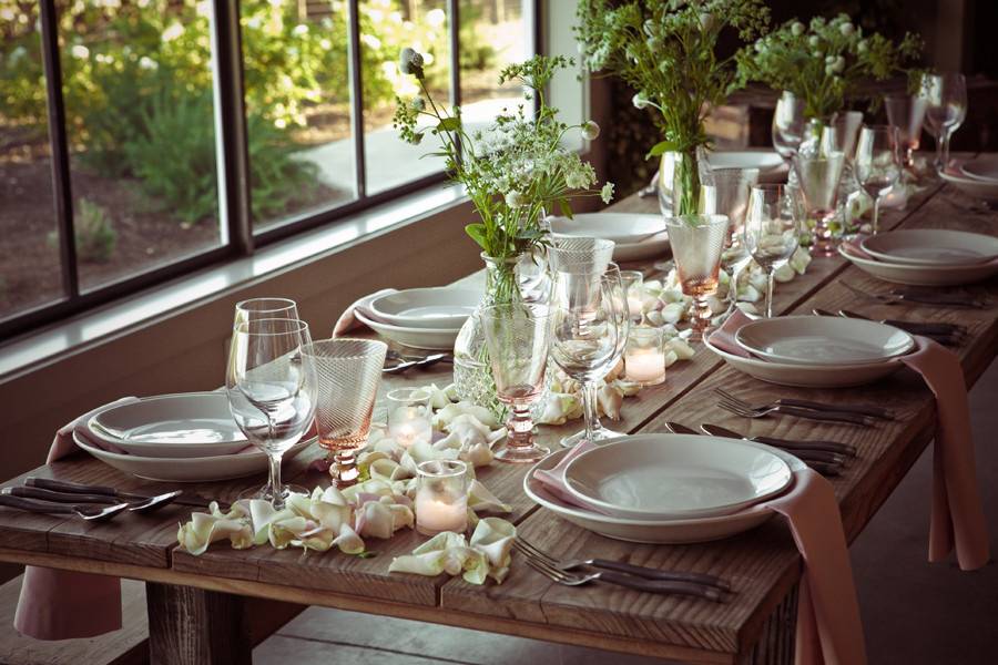 Lavish table setting