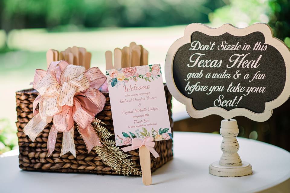 Cute favors