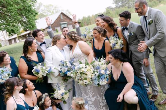 Bridal couple