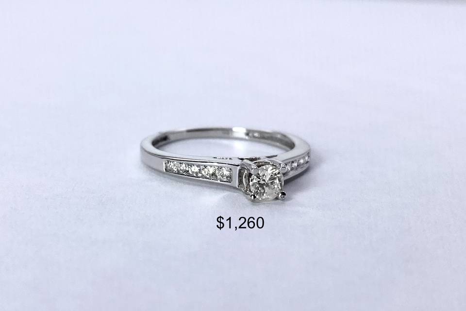 Diamonds Engagement Ring