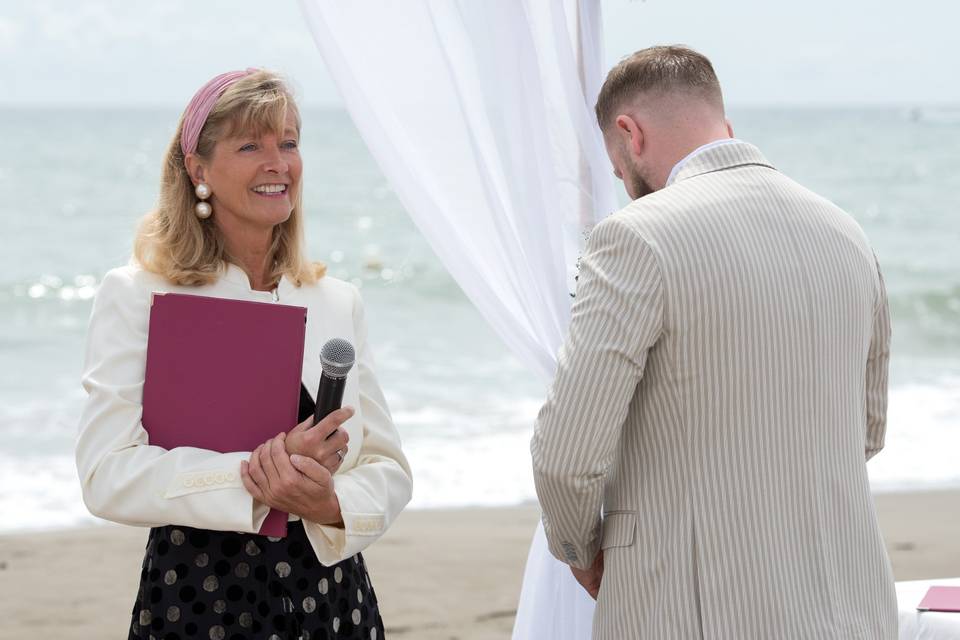 Beach wedding