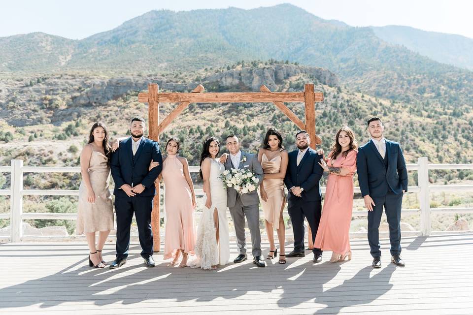 Mount Charleston wedding.