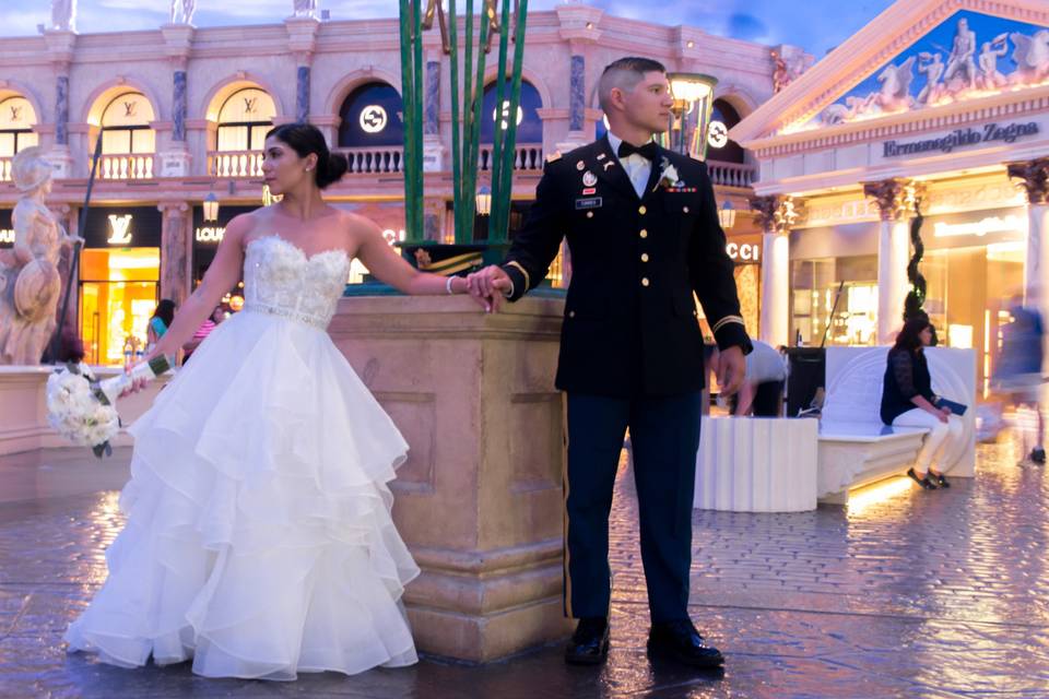 We love our military couples!