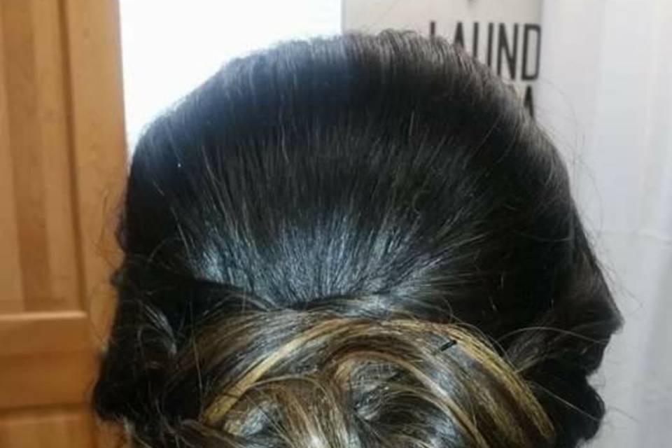 Bun updo