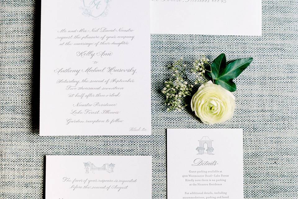 Wedding invitation