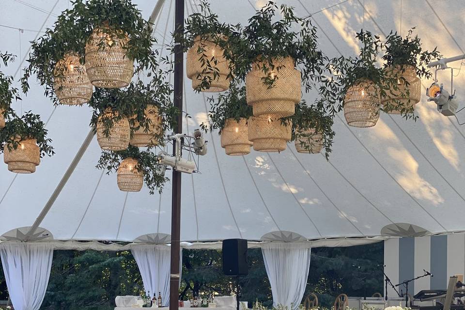 Romantic Whimsical Tent Weddin