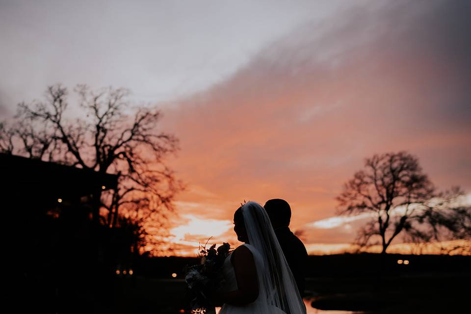 Father walking the bride