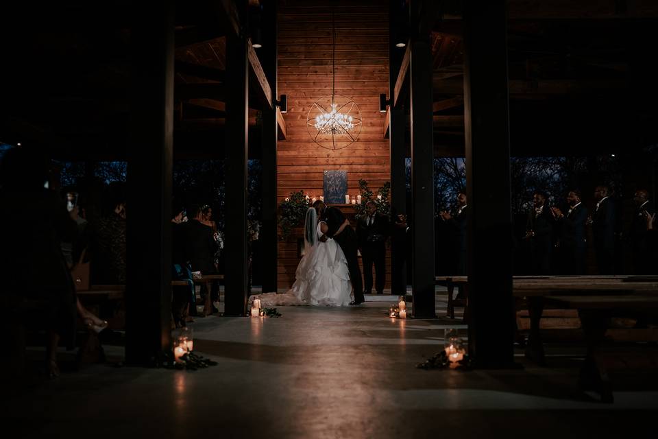 You may kiss the bride