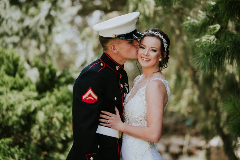 Marine wedding