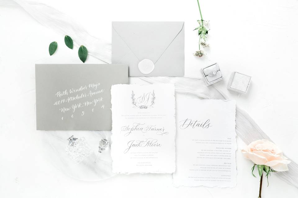 Tented place cards