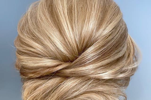 Classic updo