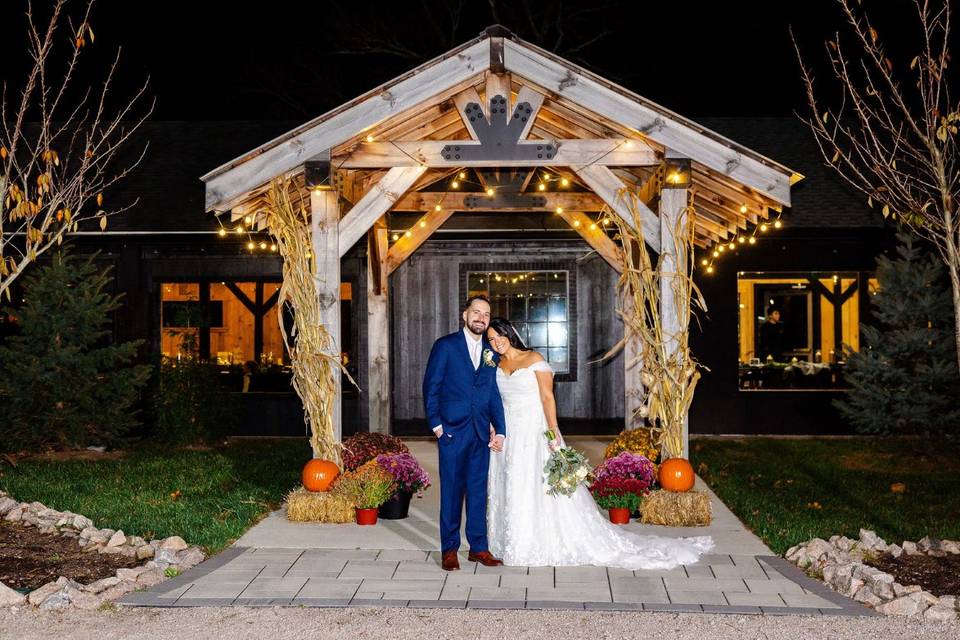 Fall wedding