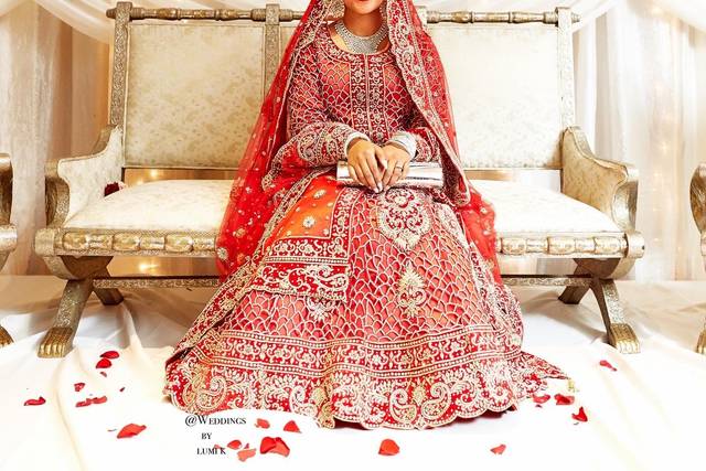 Beaming bride