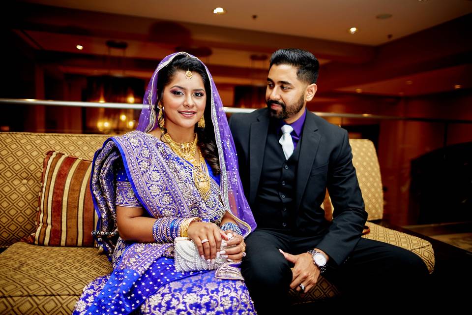 Sanah & her hubby