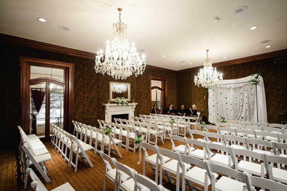 Indoor ceremony