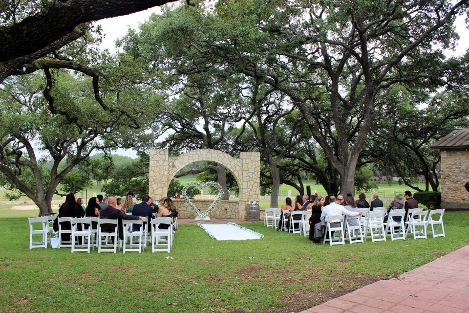 Outside Ceremony