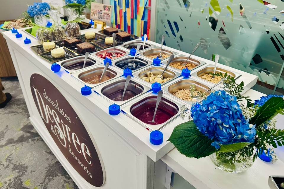 Cheesecake/Brownie Cart