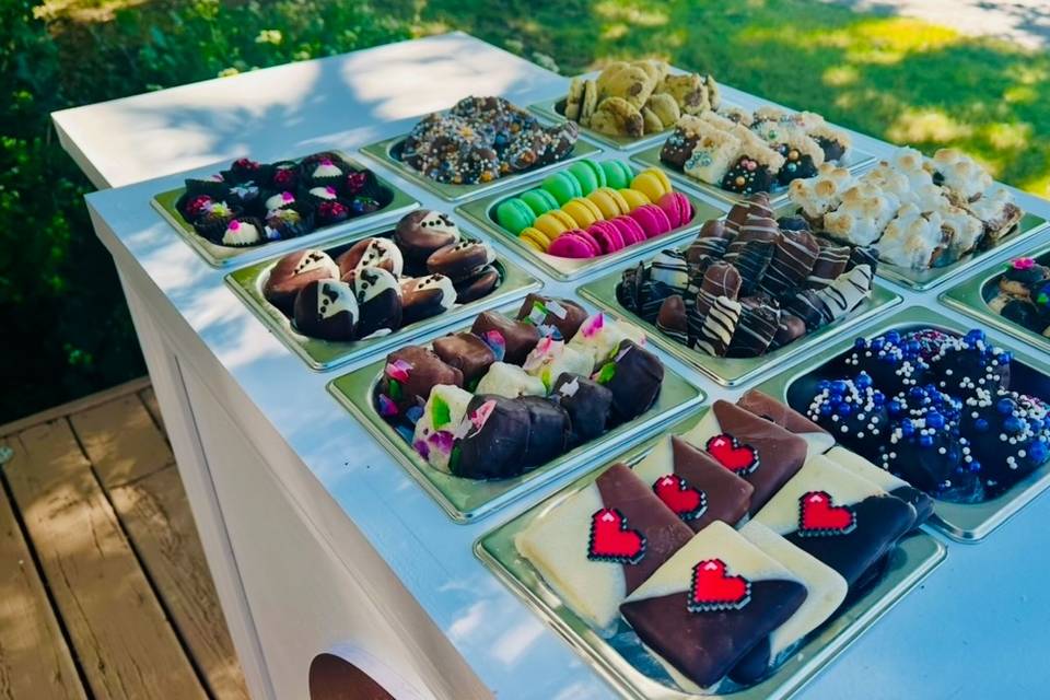 Wedding Favor Cart