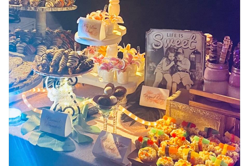 Dessert Table Centerpiece