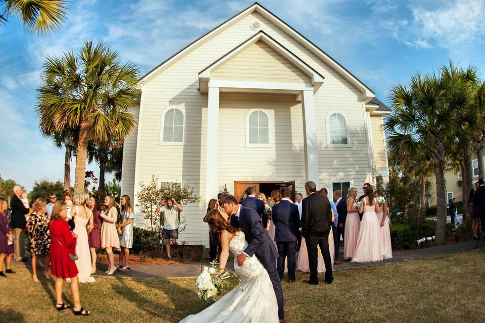 Chapel wedding ceremony