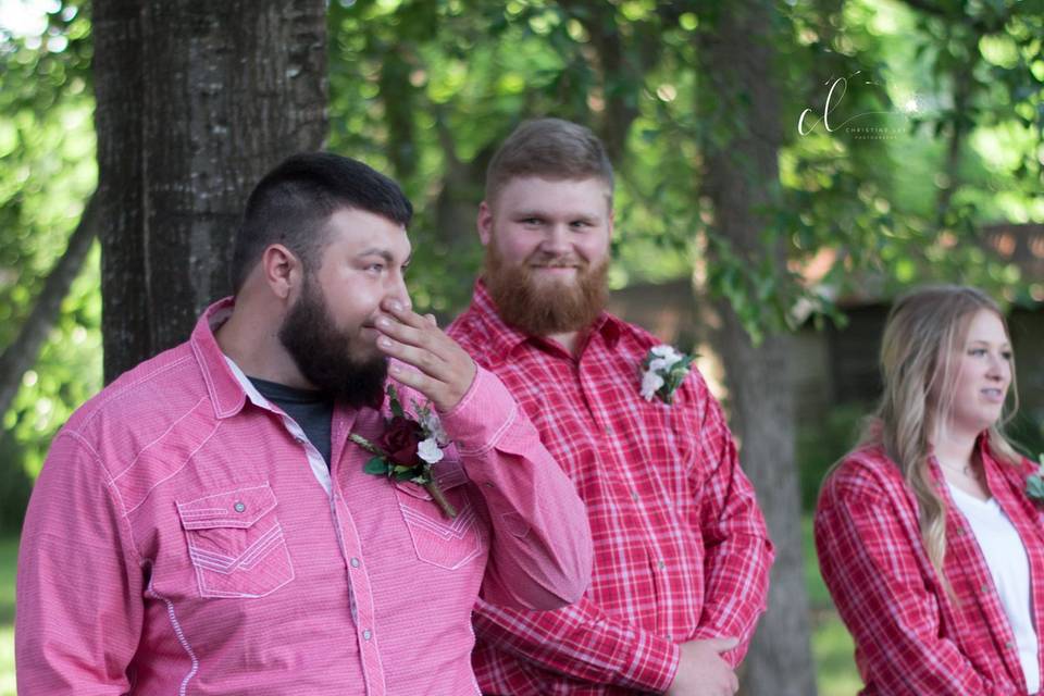 Groom's reaction_Louisiana