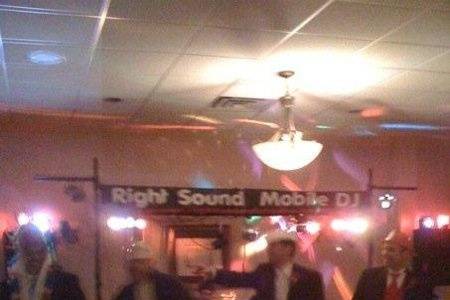 Groomsmen doing YMCA