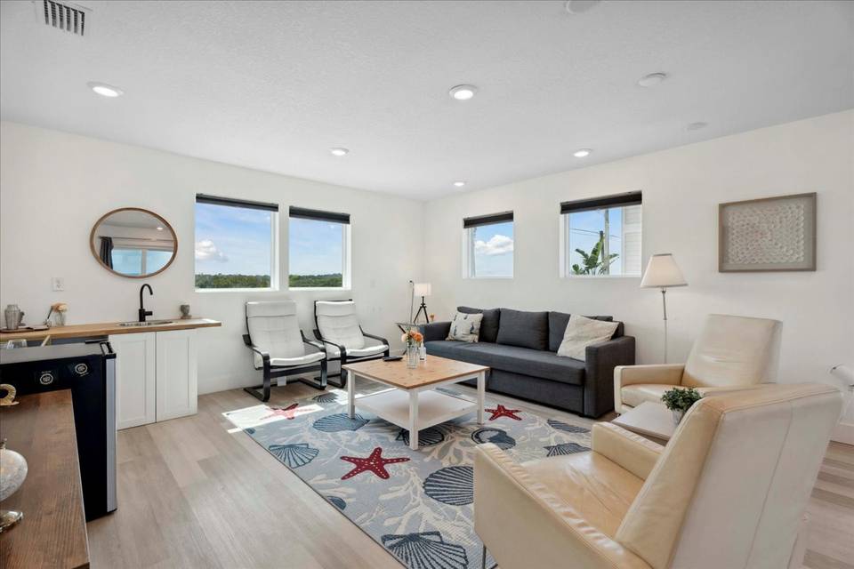 Oceanfront Entertainment Room