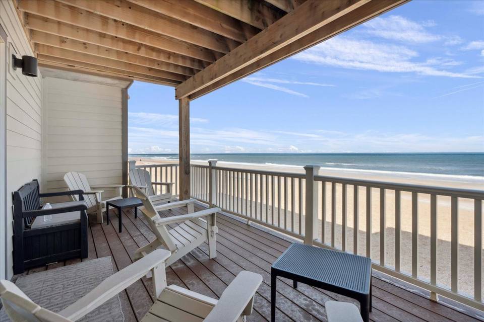 Oceanfront Balcony