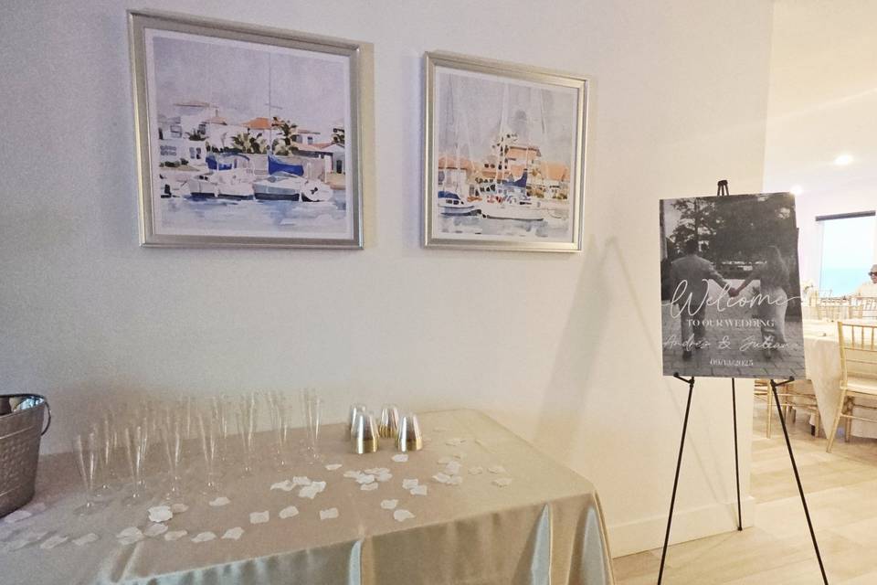 Weddings and events welcome